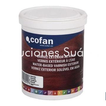 BARNIZ EXTERIOR AL AGUA 750ML - Imagen 1