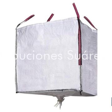 BIG BAG ESCOMBROS 90X90X90 CON VÁLVULA DE DESCARGA - Imagen 1