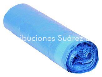 BOLSA BASURA 55X55 AZUL C/C P/15U - Imagen 1