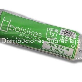 BOLSA BASURA 55X55 BLANCA - Imagen 1