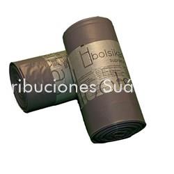 BOLSA BASURA 85X105 GRIS G.170 P/10U - Imagen 1
