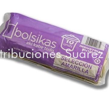 BOLSA DE BASURA 85X105 G.140 AMARILLA - Imagen 1