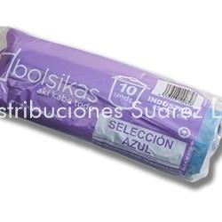 BOLSA DE BASURA 85X105 G.140 AZUL - Imagen 1