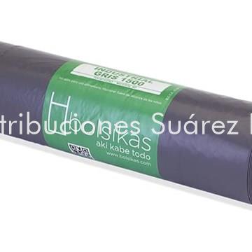 BOLSA DE BASURA 85X105 G.140 GRIS - Imagen 1
