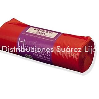 BOLSA DE BASURA 85X105 G.140 ROJA - Imagen 1