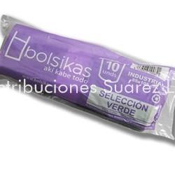 BOLSA DE BASURA 85X105 G.140 VERDE - Imagen 1