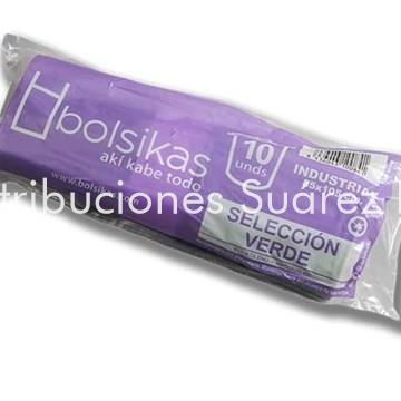 BOLSA DE BASURA 85X105 G.140 VERDE - Imagen 1