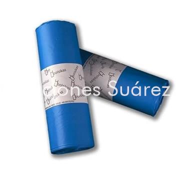 BOLSA DE BASURA 85X105 G.80 AZUL - Imagen 1