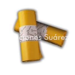 BOLSA DE BASURA 85X105 G.90 AMARILLA - Imagen 1