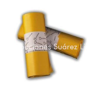 BOLSA DE BASURA 85X105 G.90 AMARILLA - Imagen 1