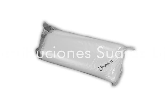 BOLSA TRANSPARENTE PARA MERCADO 10X20 - Imagen 1