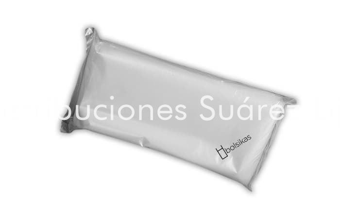 BOLSA TRANSPARENTE PARA MERCADO 12X25 - Imagen 1