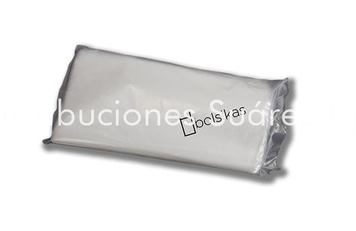 BOLSA TRANSPARENTE PARA MERCADO 18X25 - Imagen 1