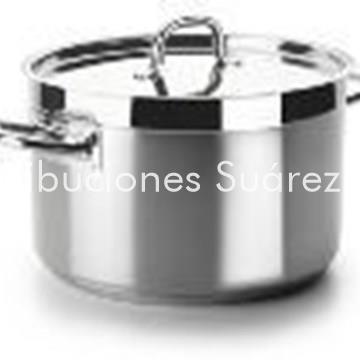 CACEROLA ALTA CON TAPA 21,80 L - Imagen 1