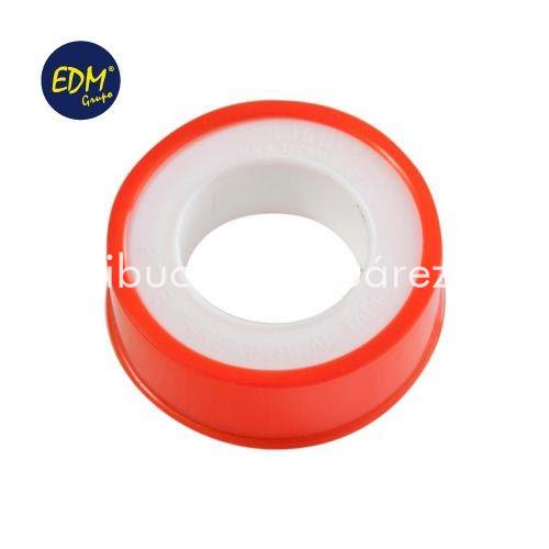 CINTA DE TEFLON 100% P.T.F.E 12mm x 12mts x 0.08mm - Imagen 1