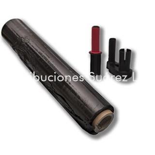 FILM PALETIZACION MANUAL COLOR NEGRO - Imagen 1