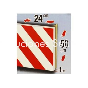 PACK 2 PANELES ADHESIVO ANTI GOLPES 24x50x1 cm - Imagen 1