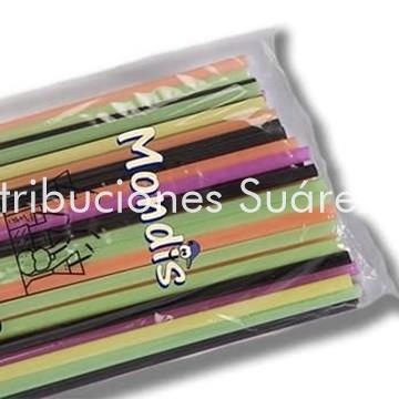 PAJITA COLORES SURTIDOS 1MT - Imagen 1