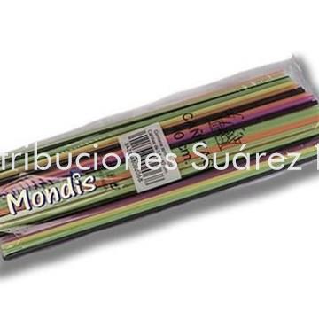 PAJITA COLORES SURTIDOS 40CM - Imagen 1