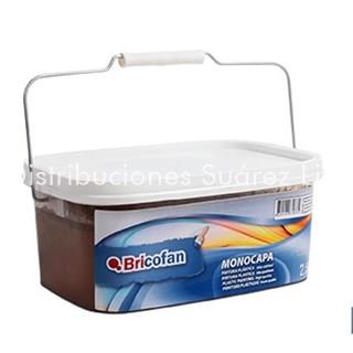 PINTURA MONOCAPA CHOCOLATE 2,5L - Imagen 1