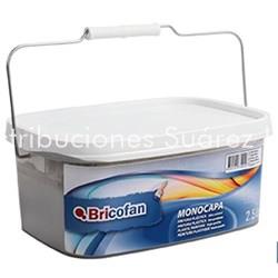 PINTURA MONOCAPA COLOR GRIS PERLA 2,5L - Imagen 1