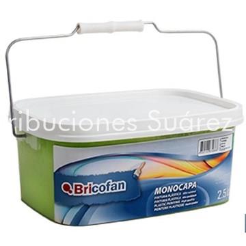 PINTURA MONOCAPA COLOR MANZANA 2,5L - Imagen 1