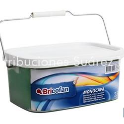 PINTURA MONOCAPA COLOR VERDE MEDIO 2,5L - Imagen 1