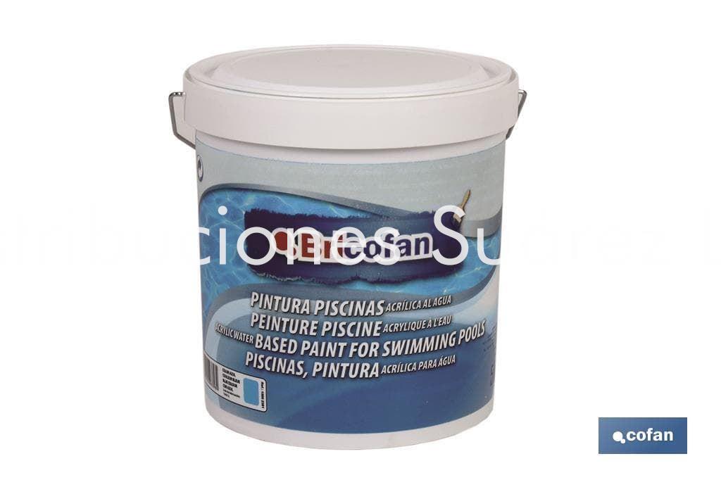 PINTURA PISCINA AL AGUA 5KG - Imagen 1