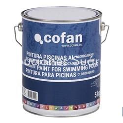 PINTURA PISCINA CLOROCAUCHO AZUL 5KG - Imagen 1