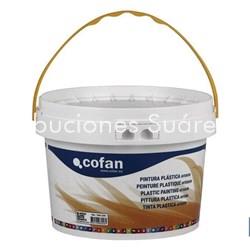 PINTURA PLÁSTICA INTERIORES BLANCO MATE 5KG - Imagen 1