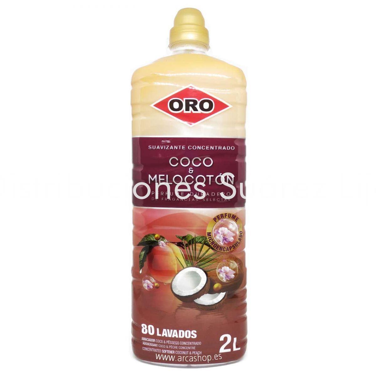 Suavizante Coco Melocoton ORO 2L - Imagen 1